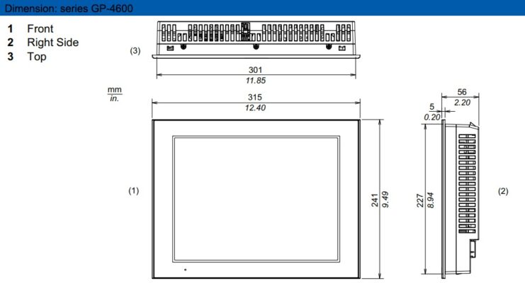 PFXGP4601TADC kích thước