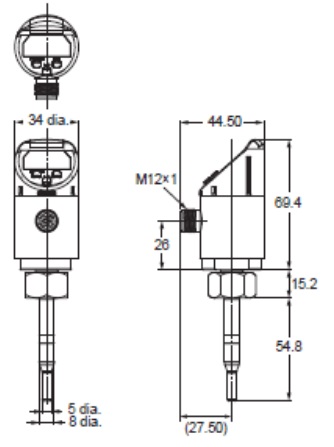 E8FC-25SD Kích thước