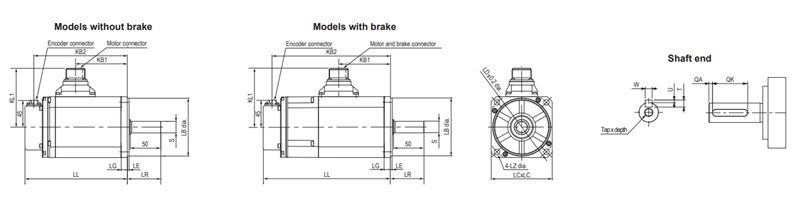 R88M-1L1K030T-BS2 Kích thước