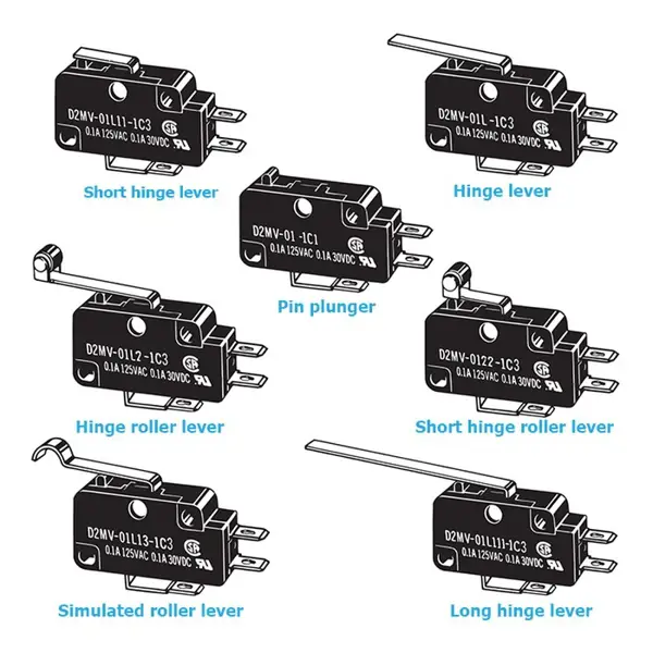 Công tắc hành trình D2MV-01L13-1C3 Omron D2MV-01L13-1C3 Hải Phòng Tech