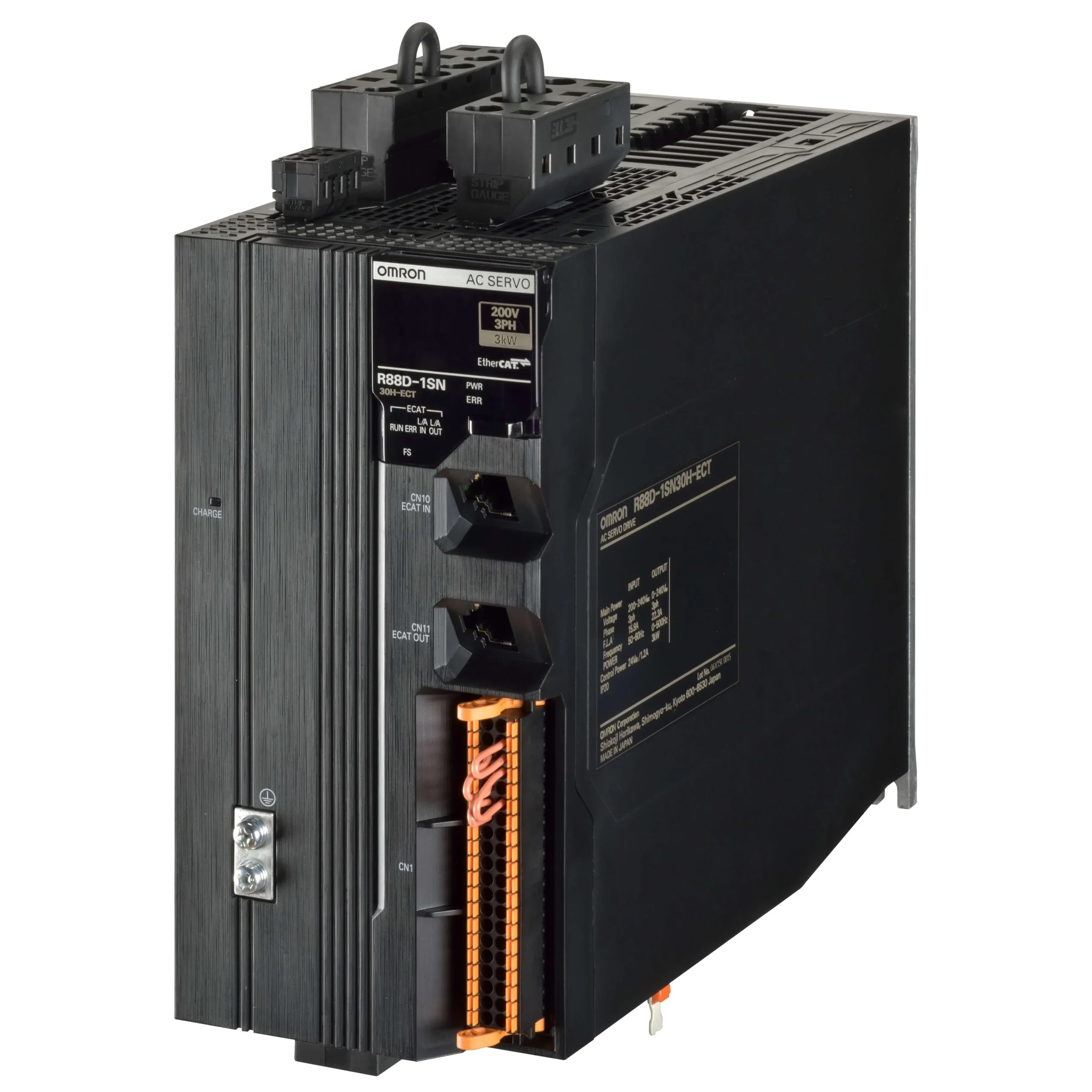 Bộ điều khiển servo R88D-KN10F-ECT-Z Omron Bộ điều khiển sẹc vô R88D-KN10F-ECT-Z Omron
