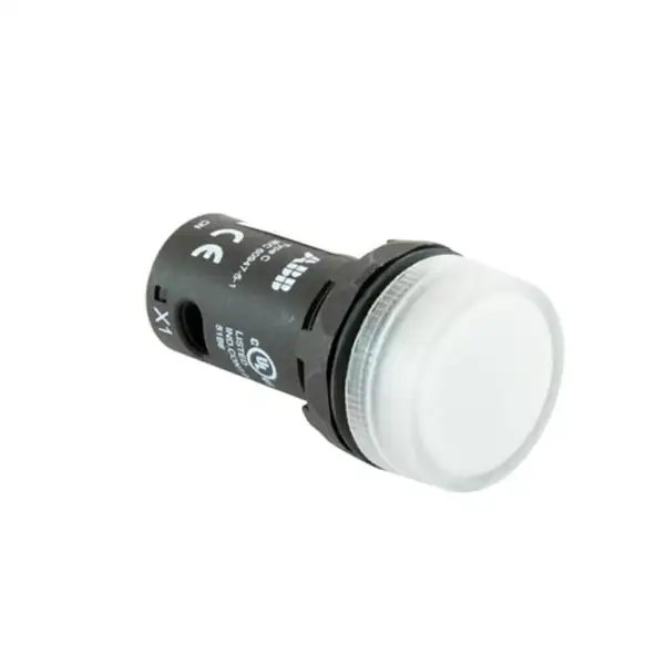 1SFA619402R5135 – Đèn báo ABB CL-513W, 22mm, 110-130V AC 1SFA619402R5135 – Đèn báo ABB CL-513W, 22mm, 110-130V AC
