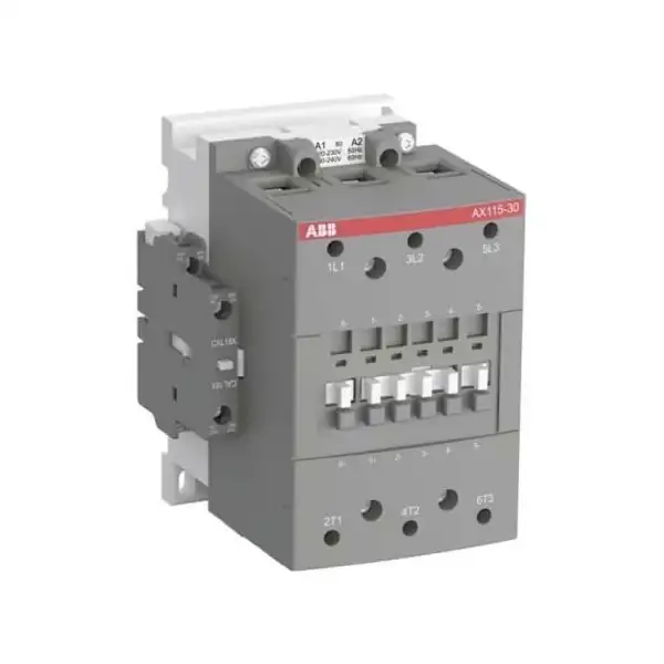 1SFL981074R8411 – Contactor ABB AX115-30-11-84 115A 55kW 110-120V 1SFL981074R8411 – Contactor ABB AX115-30-11-84 115A 55kW 110-120V