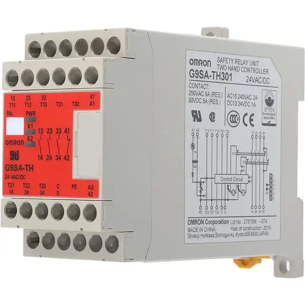 Rơ le an toàn G9SA-TH301 AC/DC24 Omron Rơ le an toàn Omron G9SA-TH301 AC/DC24