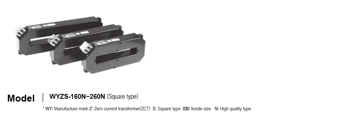 Square type (Square type) WYZS-260N | Hải Phòng Tech