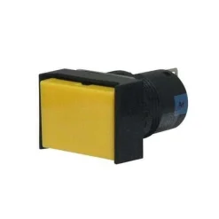 Nút nhấn nhả IDEC AB6Q-M1Y 16mm (Vàng)