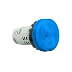 Đèn báo IDEC YW1P-1UQM3S 220V 22mm (xanh da trời)