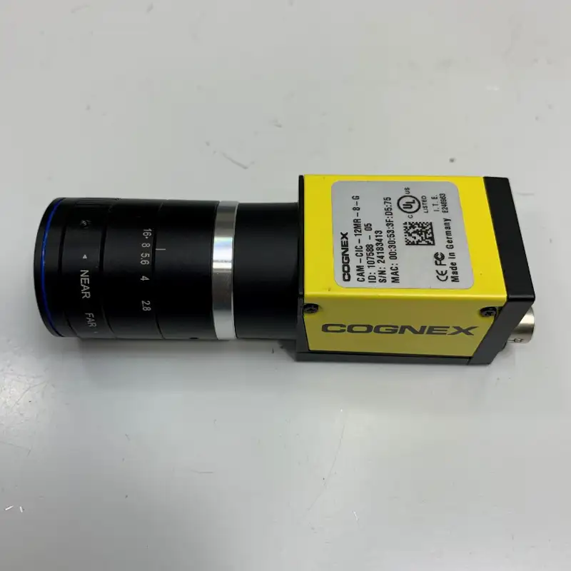Camera Công Nghiệp Kỹ Thuật Số Cognex Industrial Camera CAM-CIC-12MR-8-G and Lens OPT16mm 1:2.8 C 1/1.8" 5MP Cobra Machine Vision