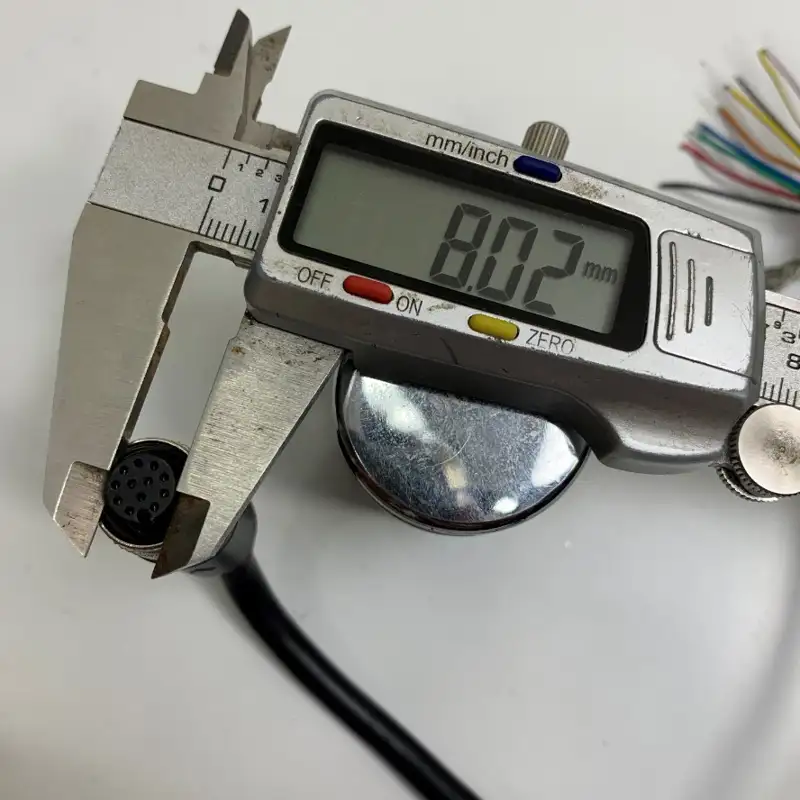 Cáp Điều Khiển Cognex CCBl-05-01 Dài 1 Meter 3.3ft Dataman Power & IO Cable 185-1231R Cable M12 A-Code 12 Pin Female to 12 Core Bare Wire Open End For Cognex Industrial Barcode Camera Reader
