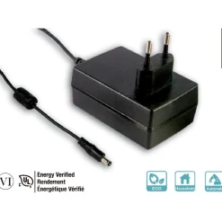 Mean Well Adapter Công Nghiệp 5V 4A 20W Reliable Green