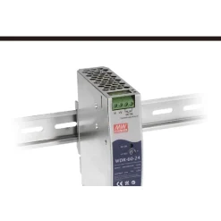 Nguồn Công Suất 60W Mean Well WDR-60-5, Công Suất Cao, Điện Áp Rộng, Đa Dạng