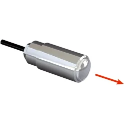Cáp cảm biến quang Sick LL3-TX02-01, đầu ren M12